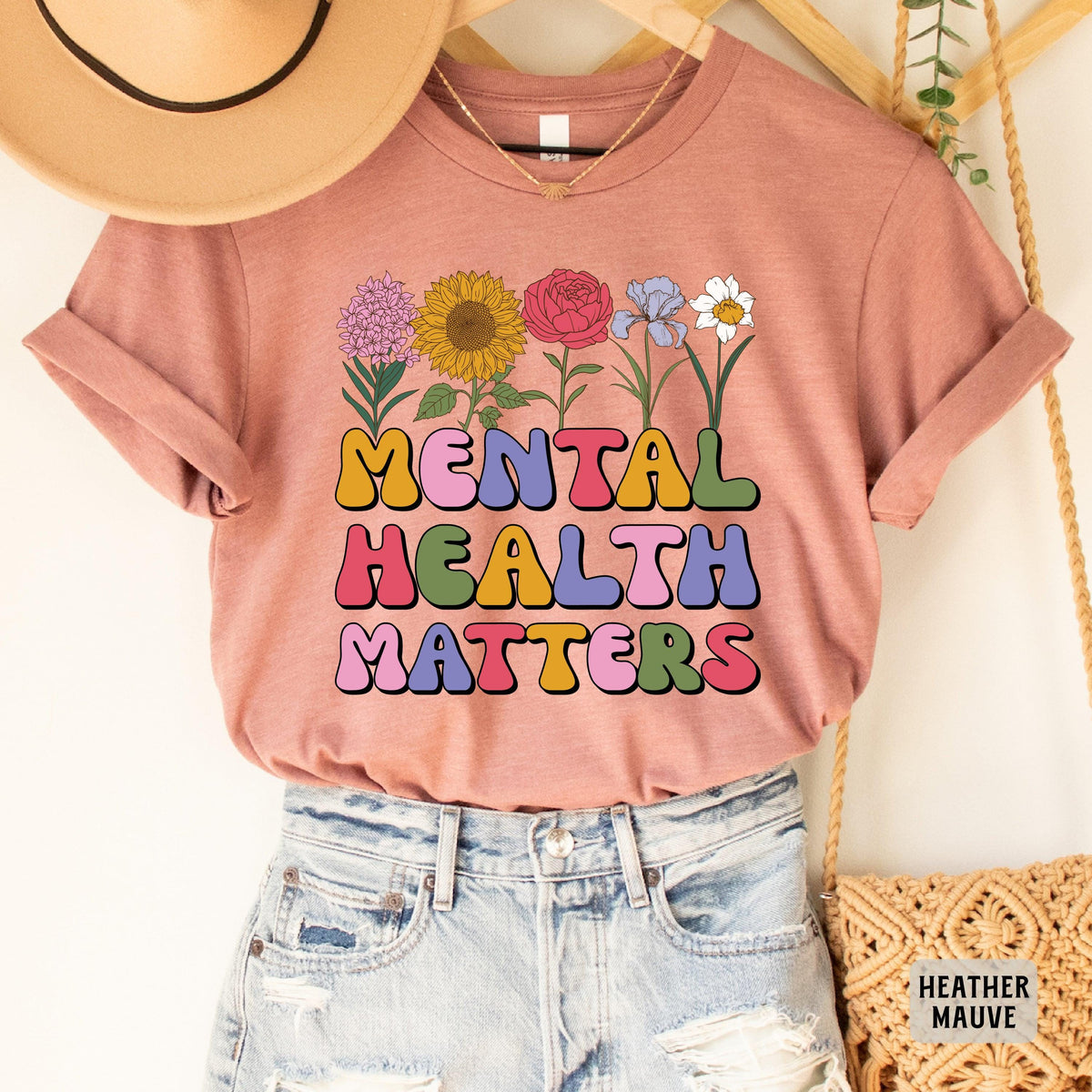 Mental Health Matters Shirt Psychologist Shirt Anxiety Shirt Therapist Shirt Women Inspirational Shirt