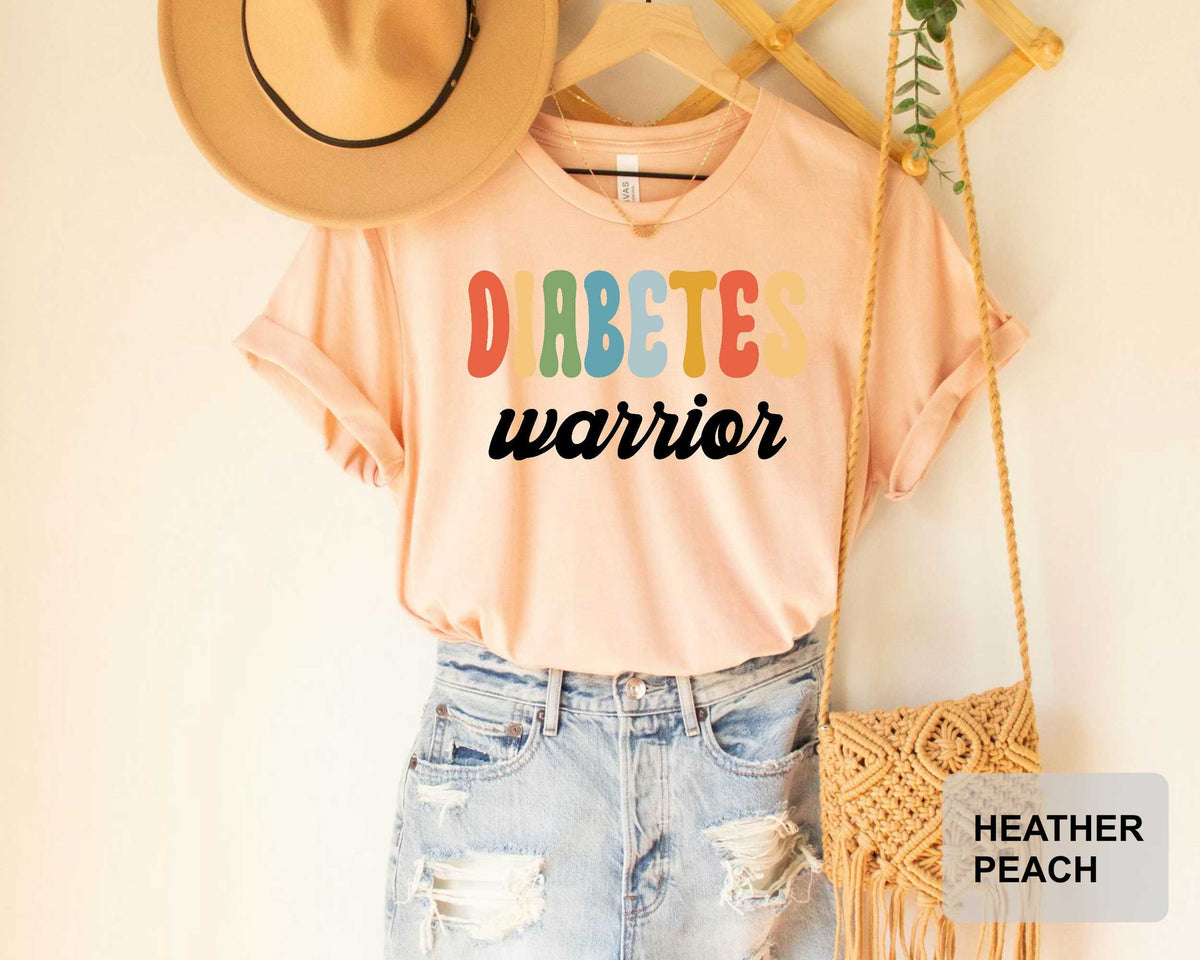 Diabetes Warrior Shirt Type 1 Diabetes Shirt Support Diabetic Shirt Diabetes Awareness Shirt Diabetes Month Shirt