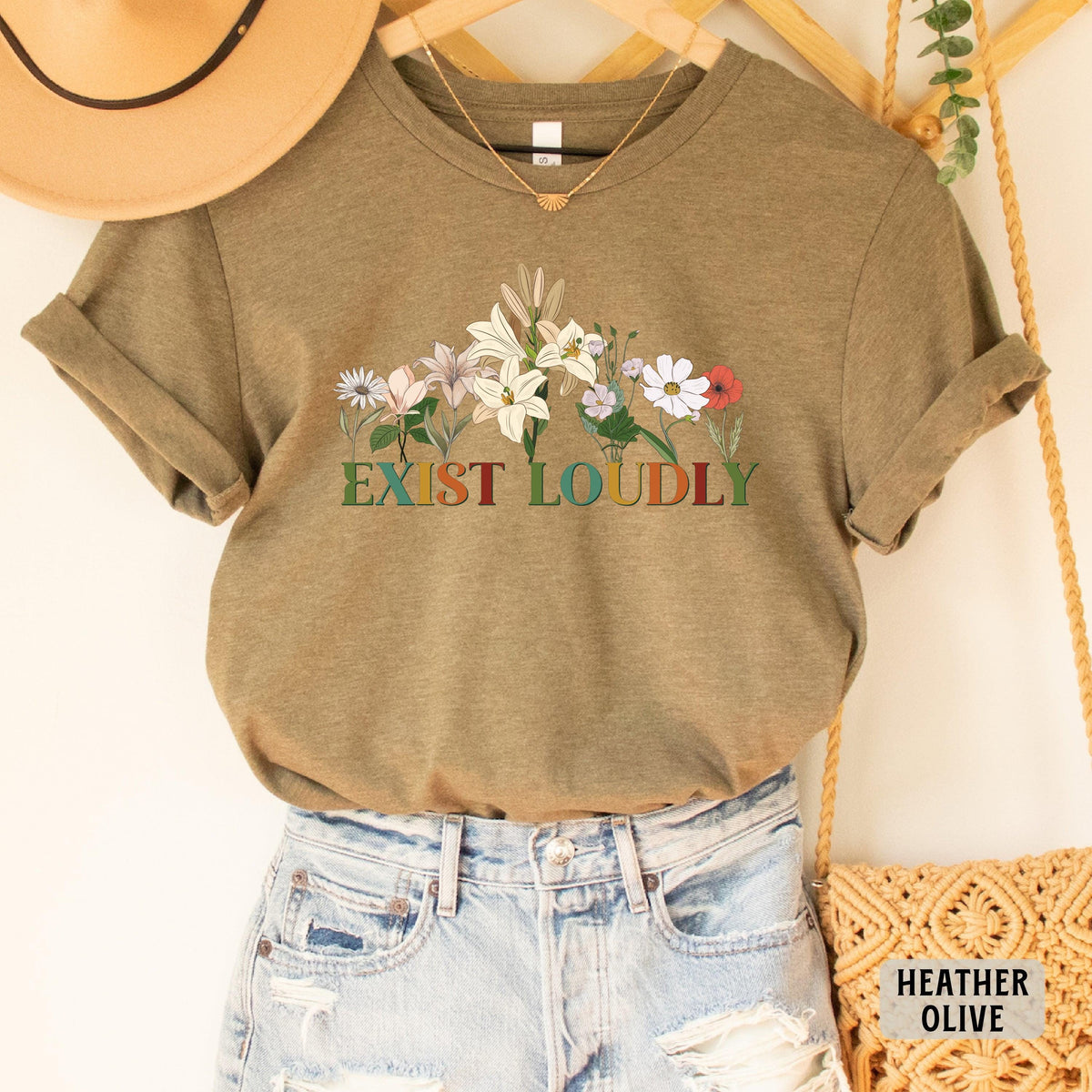 Exist Loudly Shirt Women Rights Shirt Girl Empowerment Gift Equality Shirt Smash The Patriarchy Shirt