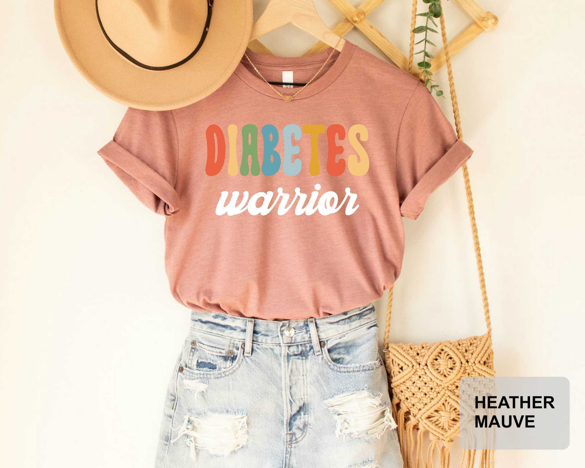 Diabetes Warrior Shirt Type 1 Diabetes Shirt Support Diabetic Shirt Diabetes Awareness Shirt Diabetes Month Shirt