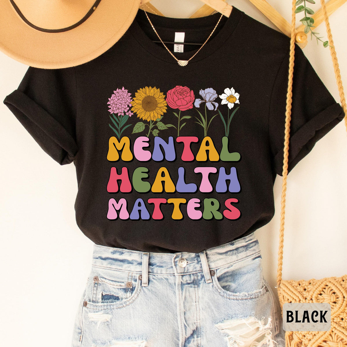 Mental Health Matters Shirt Psychologist Shirt Anxiety Shirt Therapist Shirt Women Inspirational Shirt