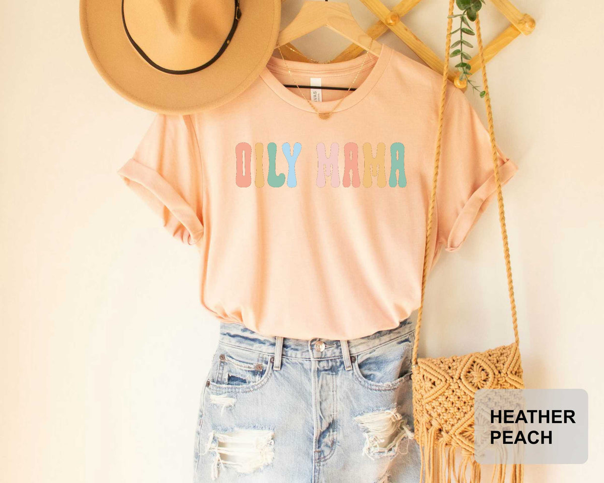 Oily Mama Shirt – Essential Oil T-Shirt | Aromatherapy Gift | Natural Remedies Tee
