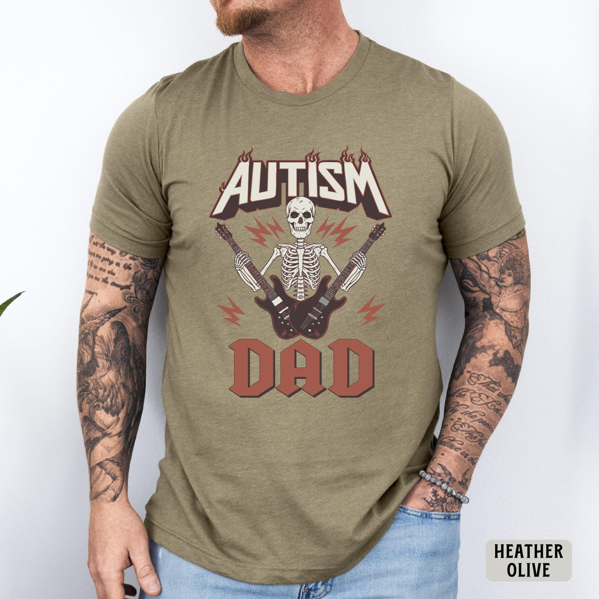 Autism Dad Shirt Father's Autism Support Shirt Autism Dad Hero Shirt Autism Month Shirt