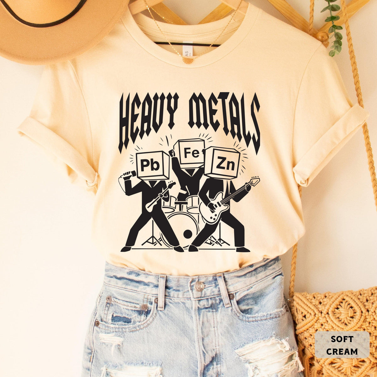 Funny Science Shirt Periodic Table Heavy Metal Shirt Nerdy Shirt Chemistry Shirt Science Teacher Shirt