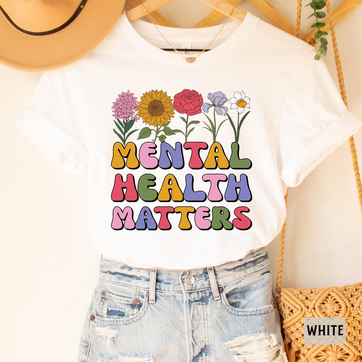 Mental Health Matters Shirt Psychologist Shirt Anxiety Shirt Therapist Shirt Women Inspirational Shirt