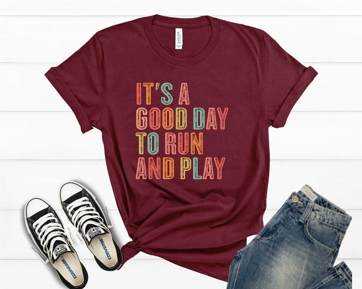 Physical Education Teacher Shirt: Run & Play - Comfort Colors