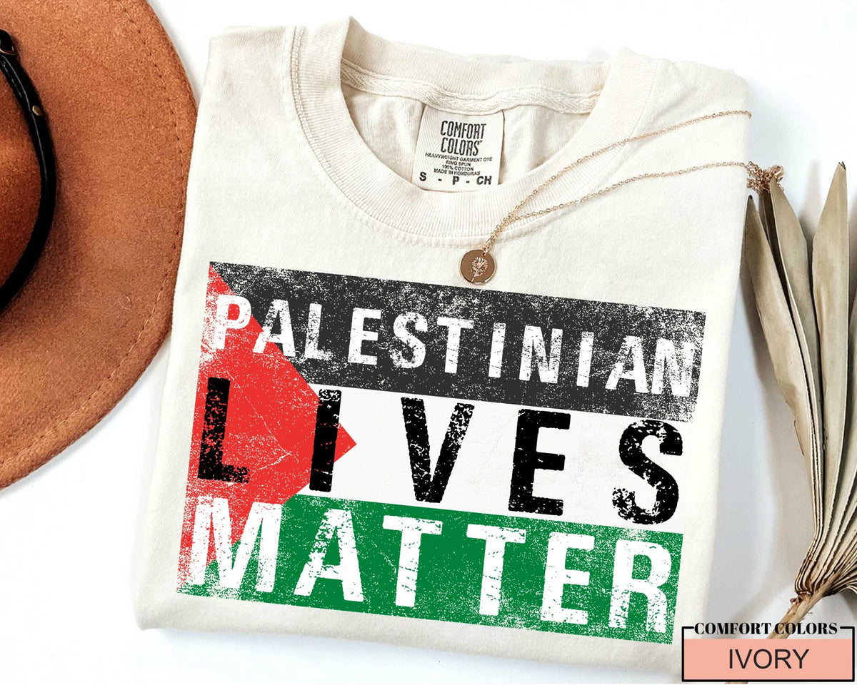 Palestinian Lives Matter T-Shirt: Free Palestine Shirt