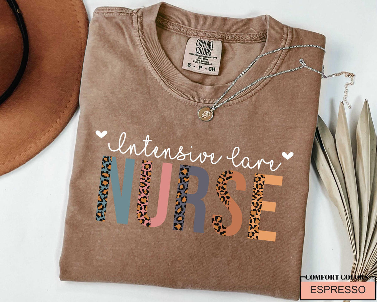 Intensive Care Nurse Shirt, ICU Nurse Christmas Gift