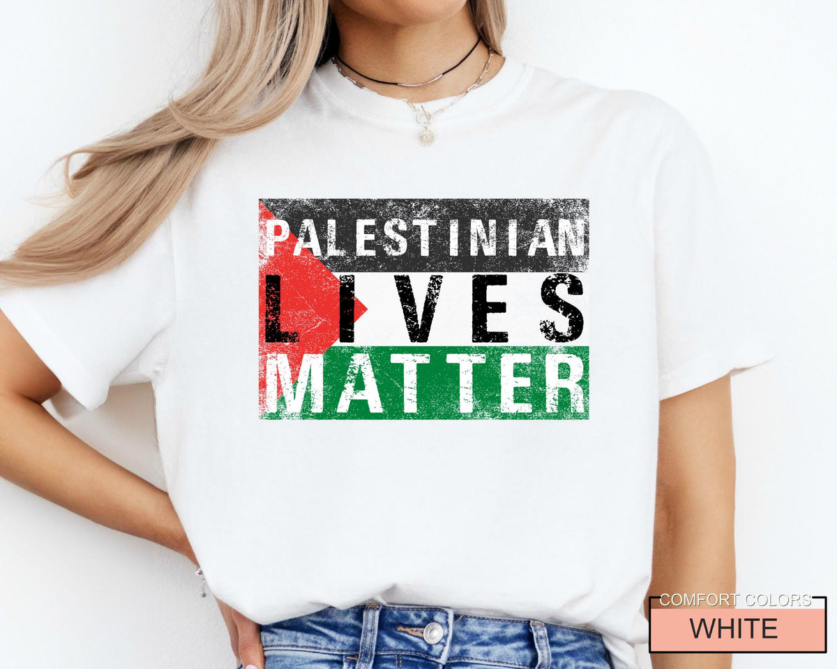 Palestinian Lives Matter T-Shirt: Free Palestine Shirt