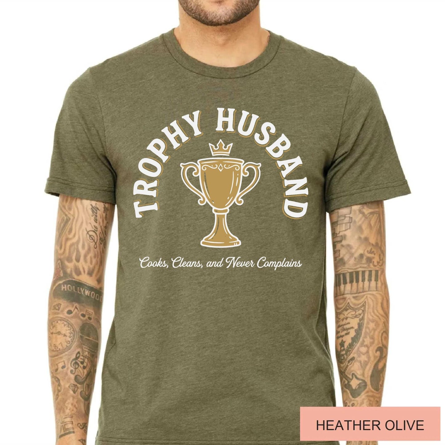 Trophy Husband Shirt, Funny Husband Tee