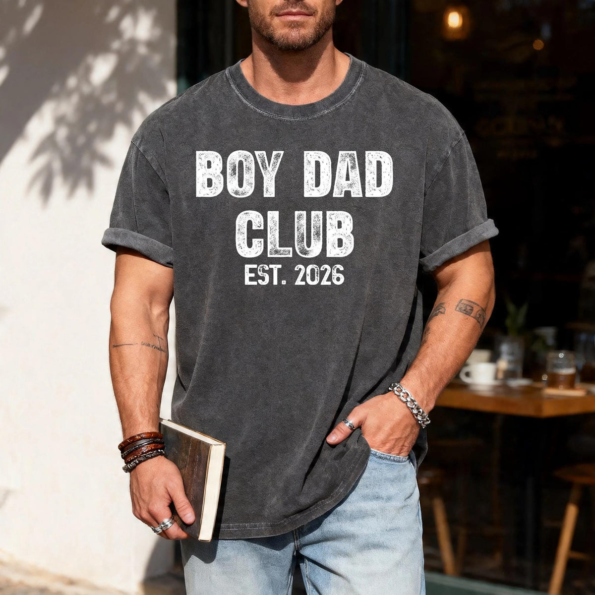 Boy Dad Club Shirt, Expecting Father Tee