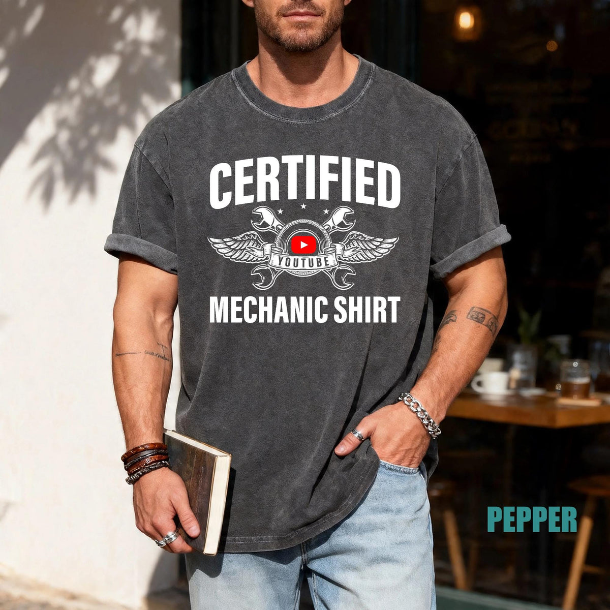 Funny YouTube Mechanic Shirt: DIY Auto Repair Gift for Car Enthusiasts