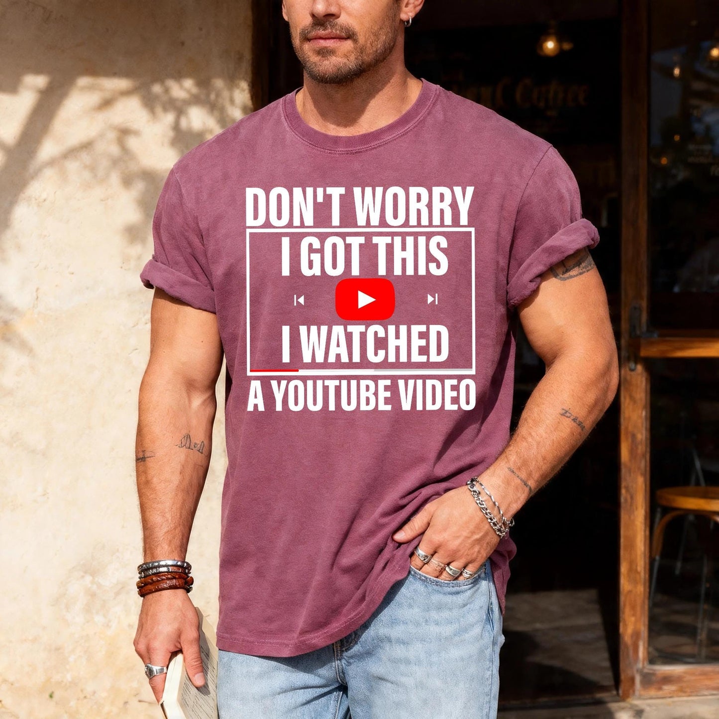 Funny Meme Shirt: Don't Worry I Watched a YouTube Video