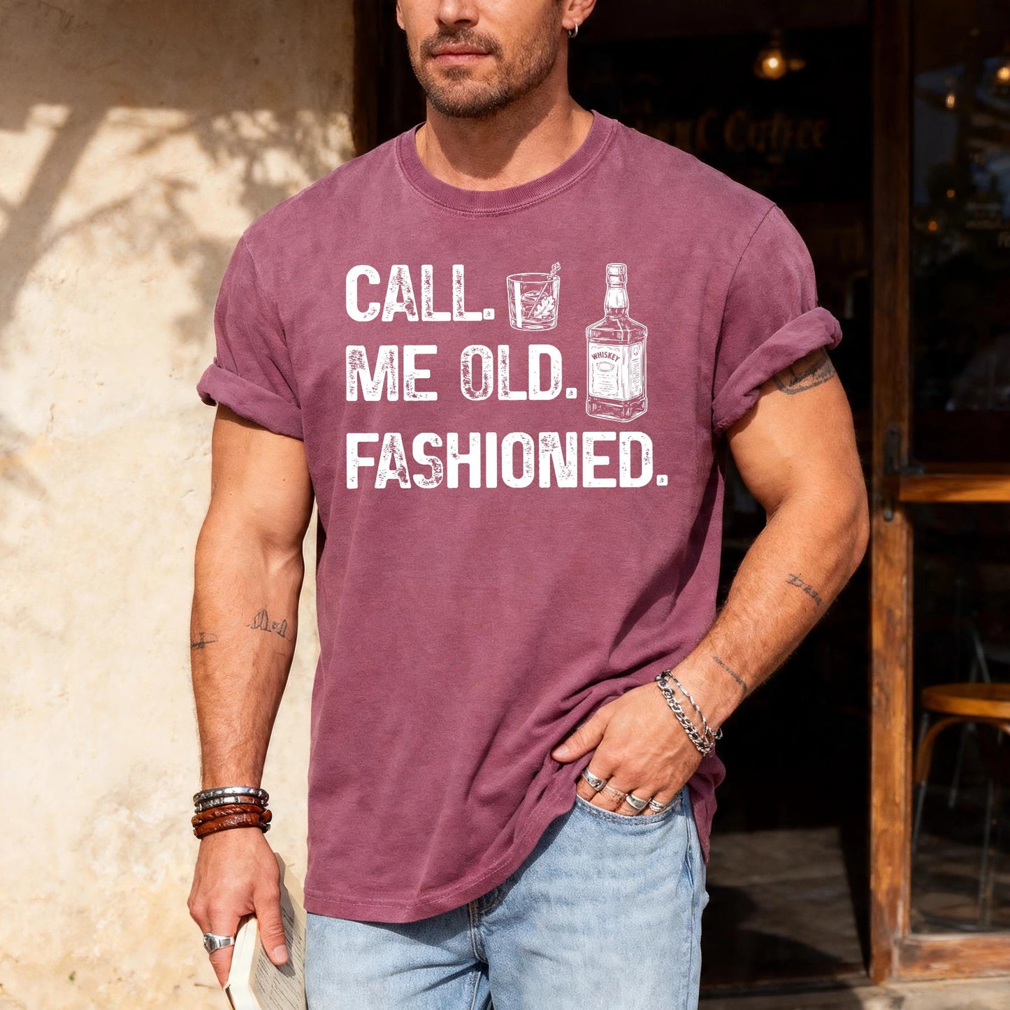 Call Me Old Fashioned Tshirt, Drinking Lover Tee