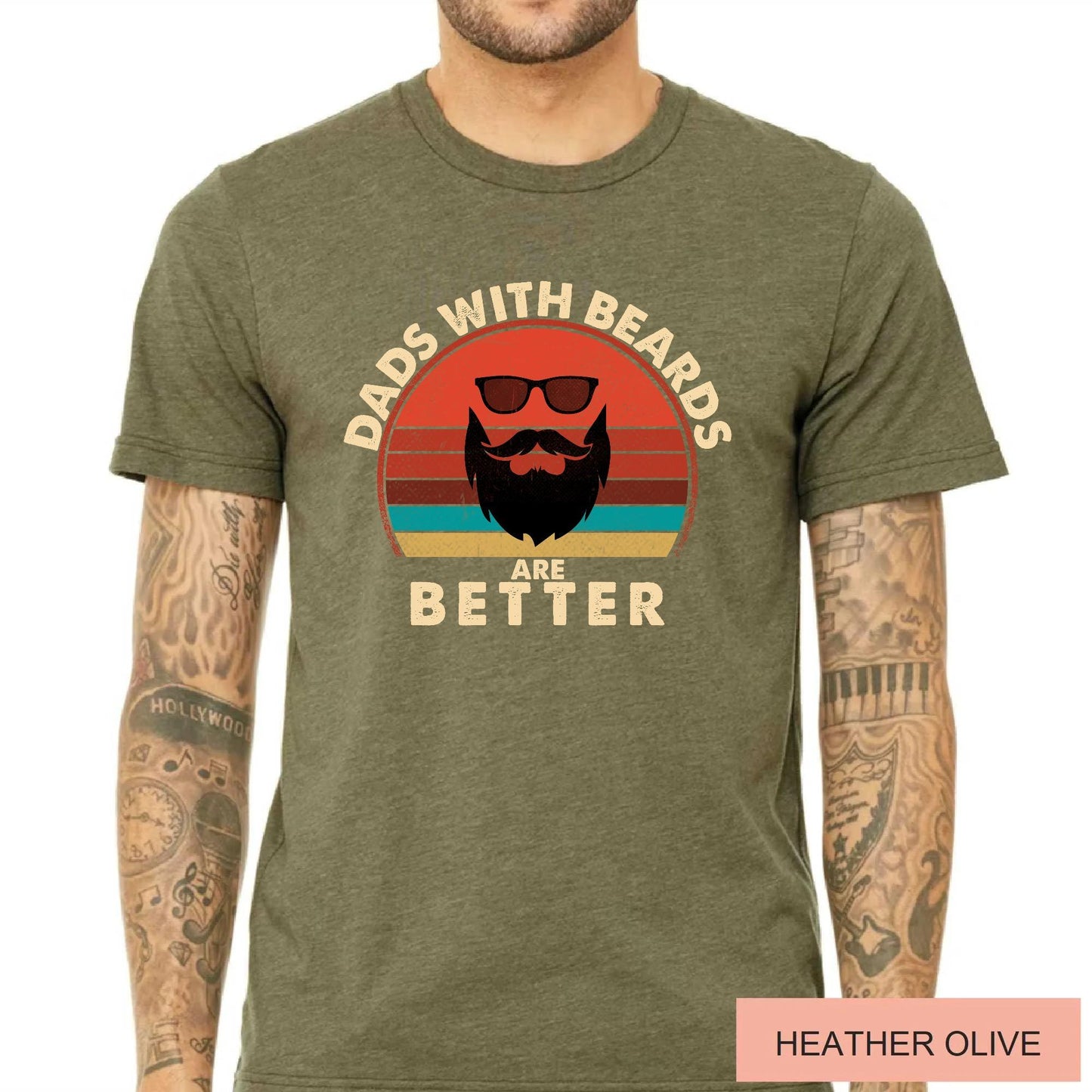 Dads With Beards T-Shirt, Funny Father's Day Gift