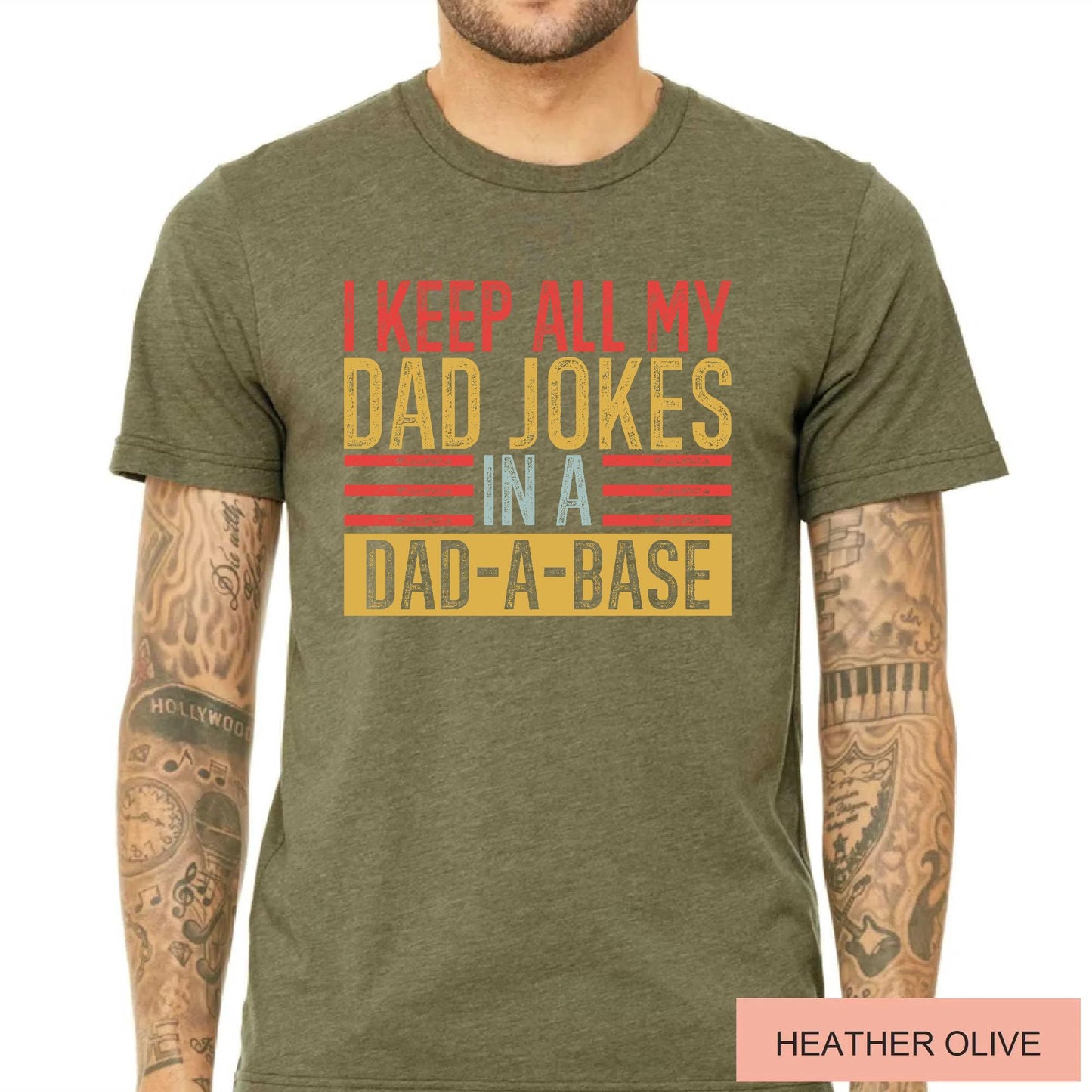 Dad Jokes T-Shirt, Dad-a-Base Shirt, Father's Day Gift