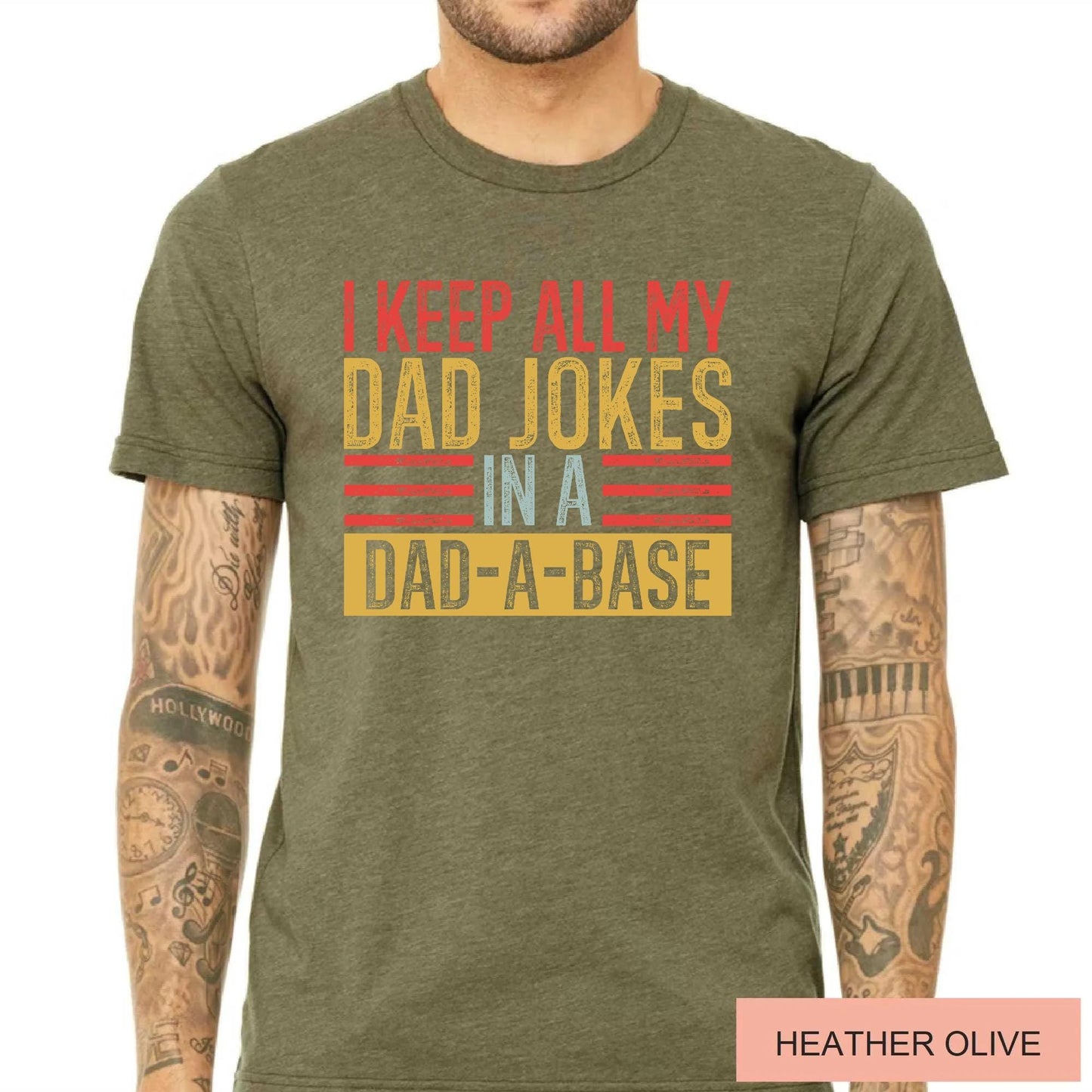 Dad Jokes T-Shirt, Dad-a-Base Shirt, Father's Day Gift