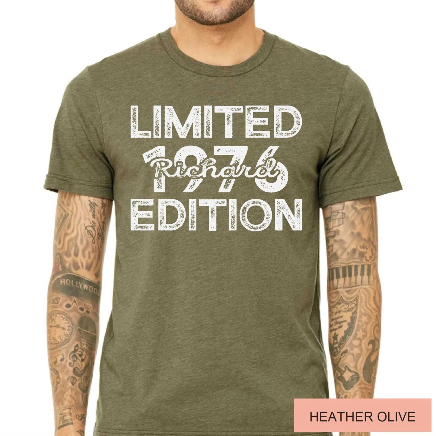 Custom Limited Edition Birthday Date Shirt, Personalizable Name and Date Tee