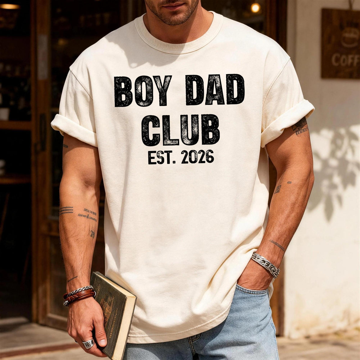 Boy Dad Club Shirt, Expecting Father Tee