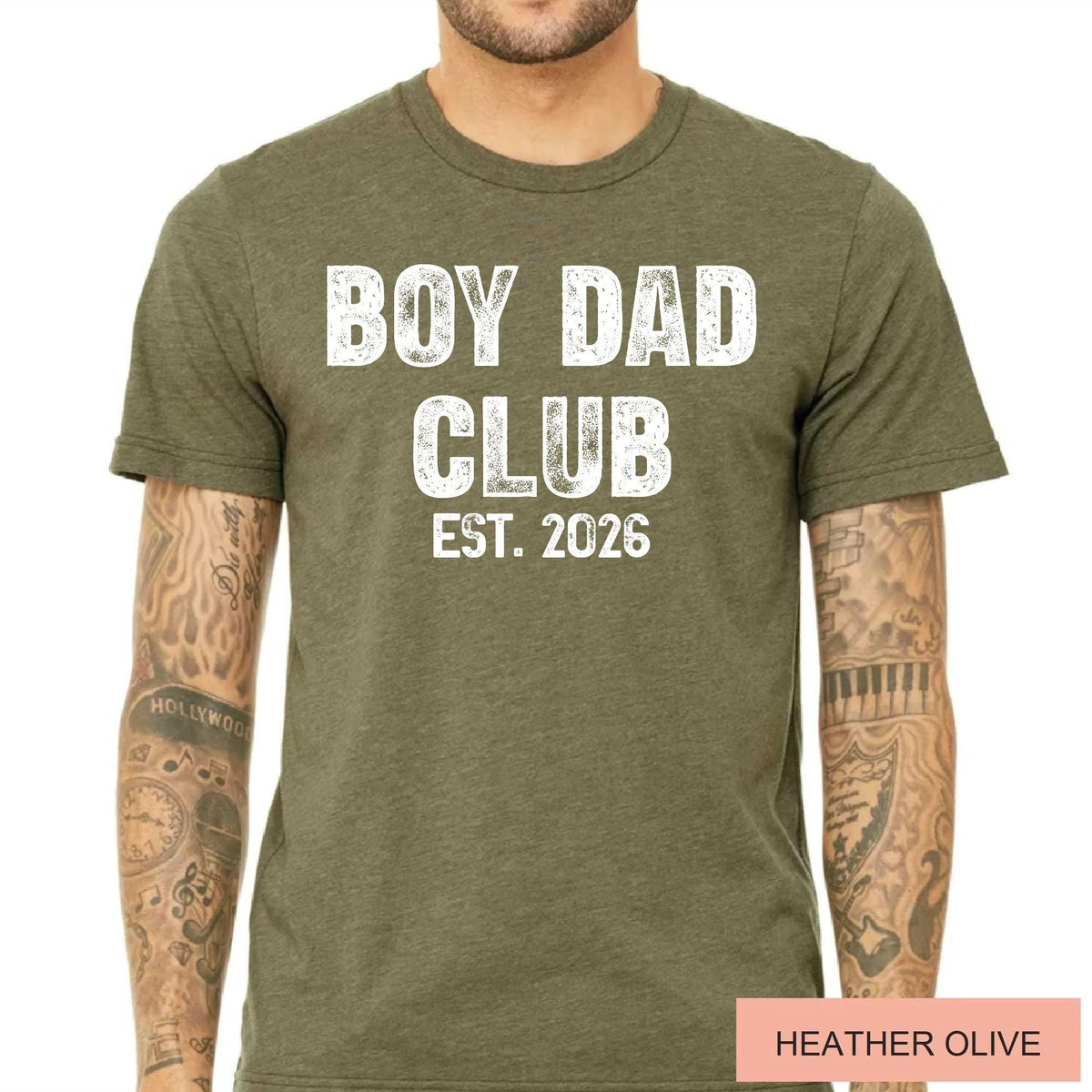 Boy Dad Club Shirt, Expecting Father Tee