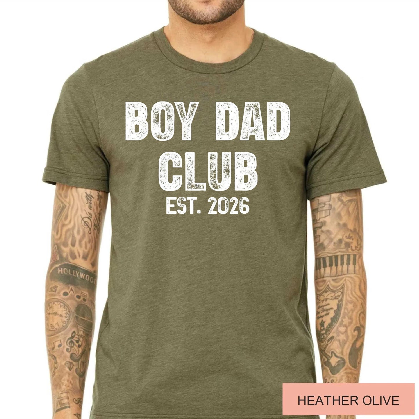 Boy Dad Club Shirt, Expecting Father Tee