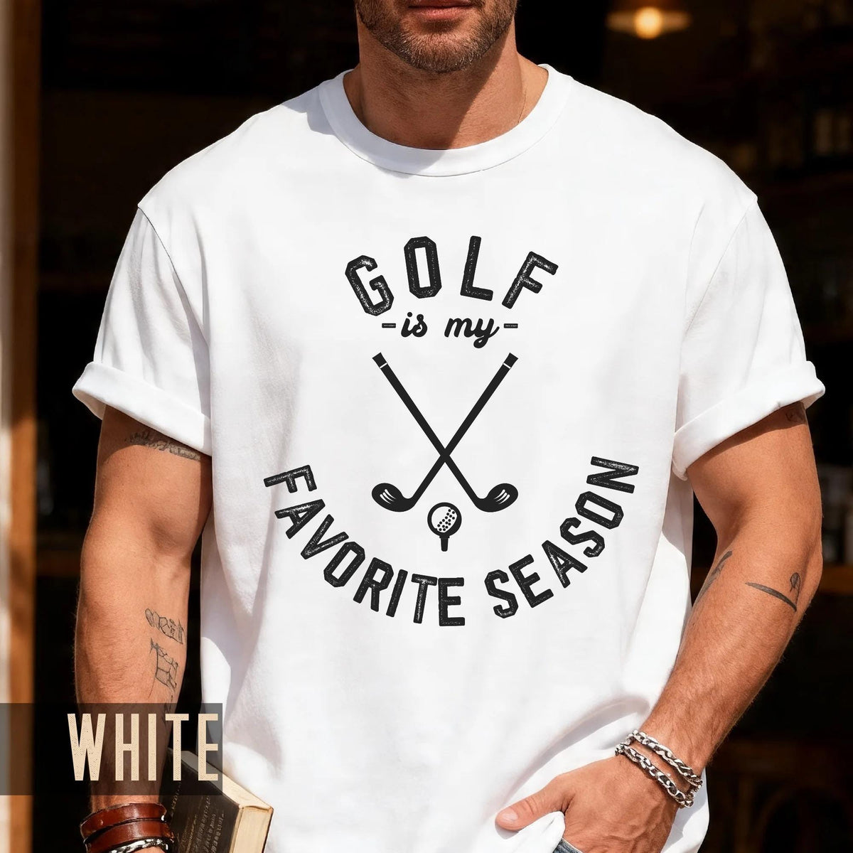 Golf Is My Favorite Season Shirt - Dad Par Golf T-Shirt