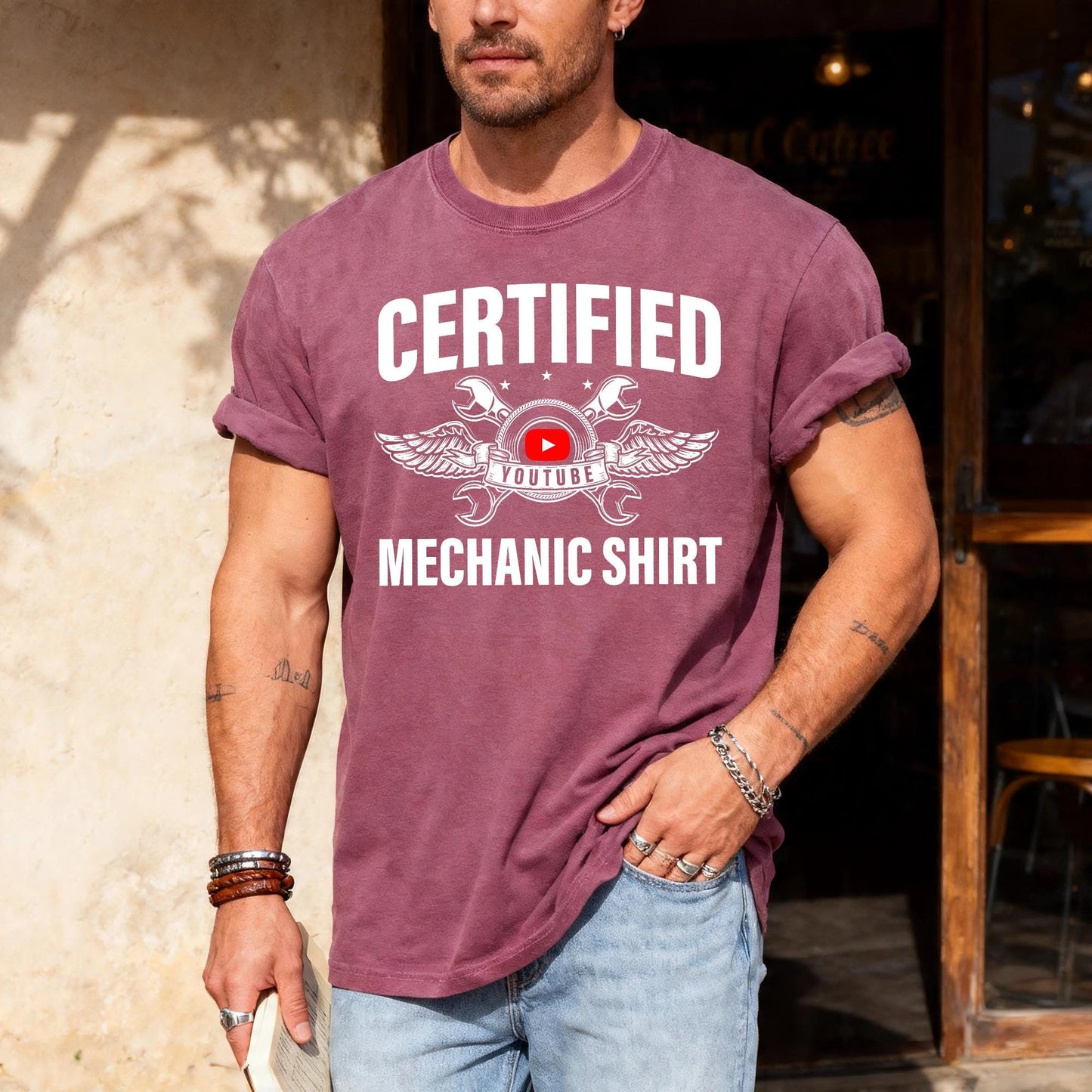 Funny YouTube Mechanic Shirt: DIY Auto Repair Gift for Car Enthusiasts