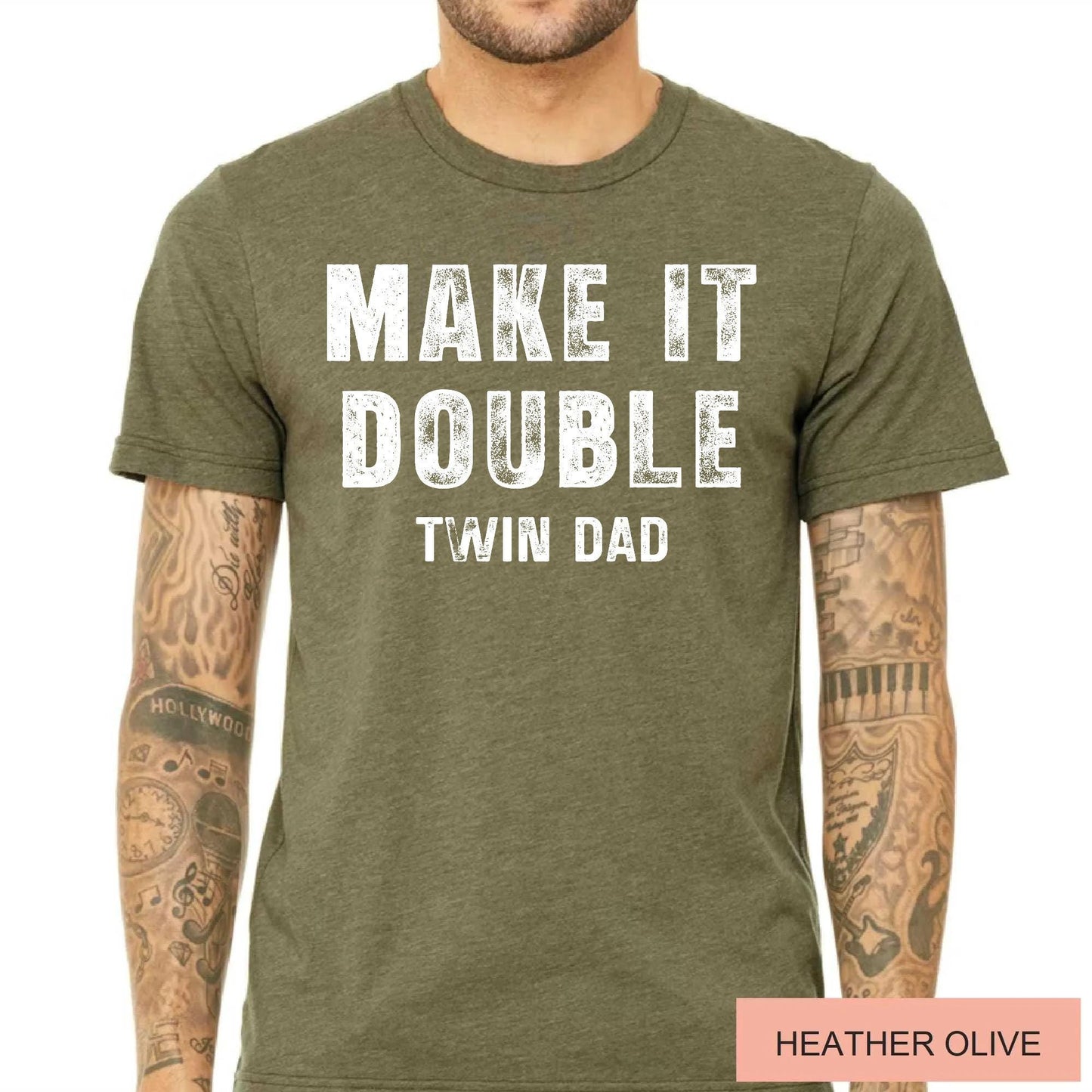 Make It A Double Shirt, Twin Father Shirt