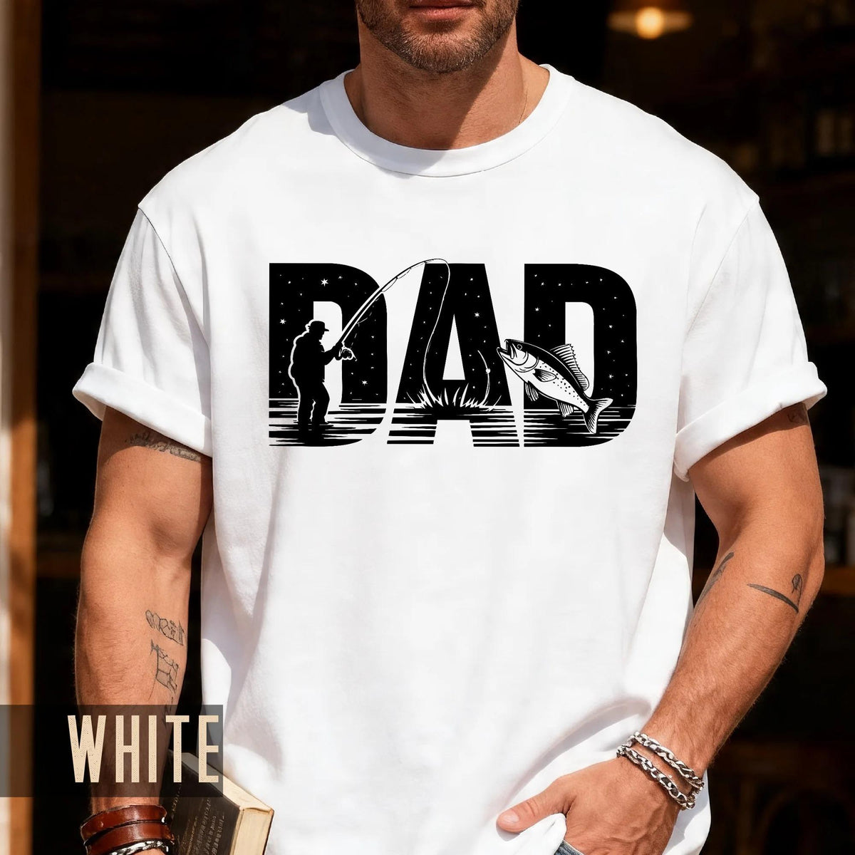 Funny Fisherman Dad T-Shirt: Father's Day Fishing Gift