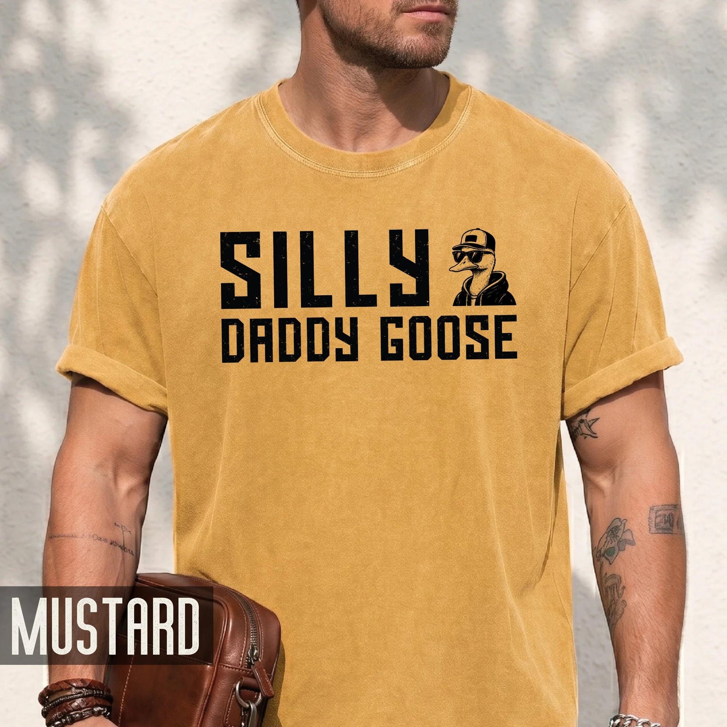 Silly Daddy Goose Shirt: Funny First Father's Day Dad Gift