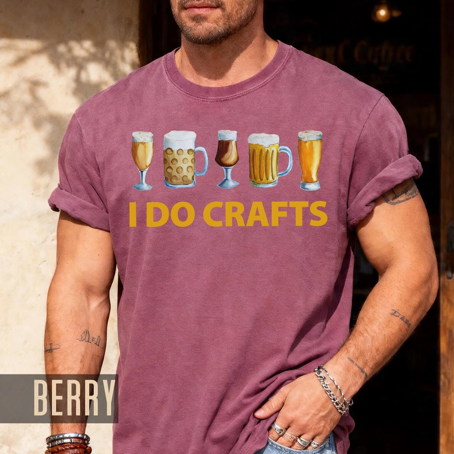 I Do Craft Beer T-Shirt: Oktoberfest Dad Gift