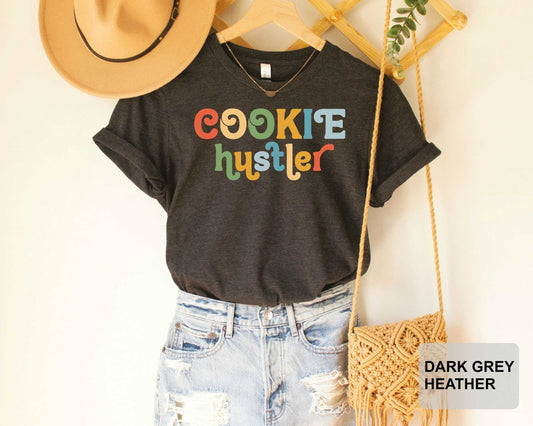 Funny Cookie Lover Shirt Cookie Hustler Shirt Bakery Shirt Women's Cookie Shirt Baker Shirt