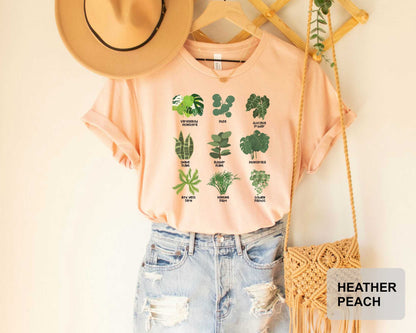 Houseplants Shirt Plant Lover Shirt Plant Lady Shirt Gardening Shirt Funny Plant Shirt