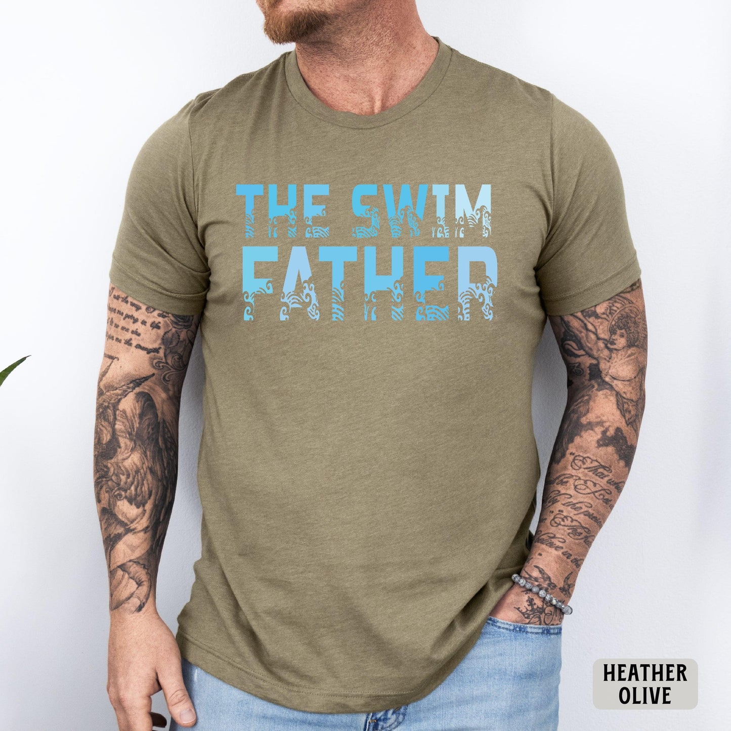 Swim Dad Shirt The Swim Father Shirt Dad Life Swim Lover Swimmer Shirt Swimming Daddy Shirt