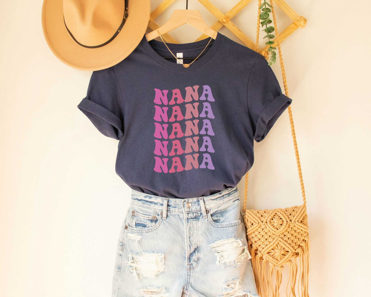 Retro Nana Shirt Vintage Nana Shirt New Nana Gift Nana Boho Shirt