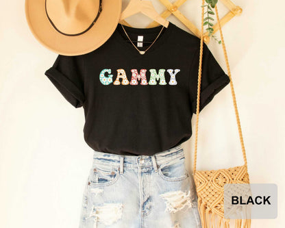 Floral Gammy Shirt Gift from Grandkids Mom Life Shirt Gammy Life Shirt Grandma Gift