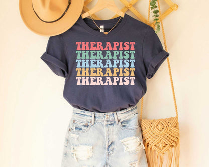 Therapist Shirt Counselor Shirt Psychologist Shirt Mental Health Awareness T-Shirt