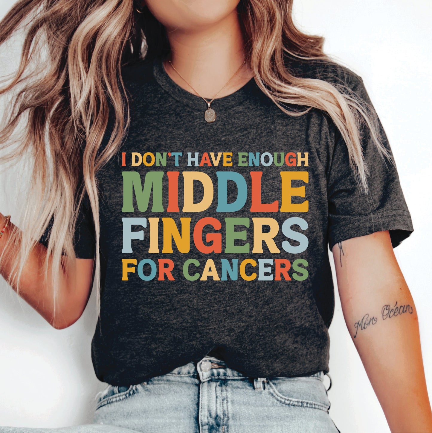 Cancer Fighter Shirt I Don't Have Enough Middle Fingers For Cancer Shirt Cancer Awareness Shirt Cancer Survivor Shirt