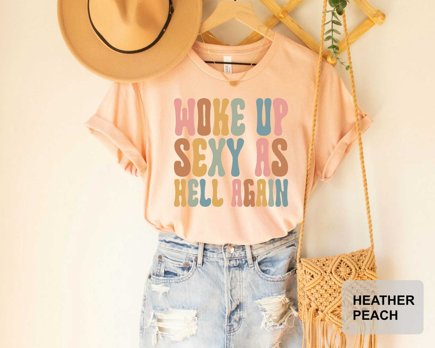 Woke Up Sexy as Hell Again Shirt Funny Sarcastic Shirt Humor Confidence Shirt Sarcastic Quotes