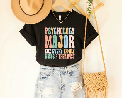 Psychology Major Shirt, Psychology Student Gift, Psych Major Tee, Funny Psychology Shirt