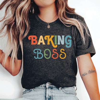 Baking Boss Shirt Baker Chef Shirt Cookie Seller Shirt Cooking Shirt Pastry Chef Shirt