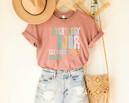 Psychology Major Shirt, Psychology Student Gift, Psych Major Tee, Funny Psychology Shirt