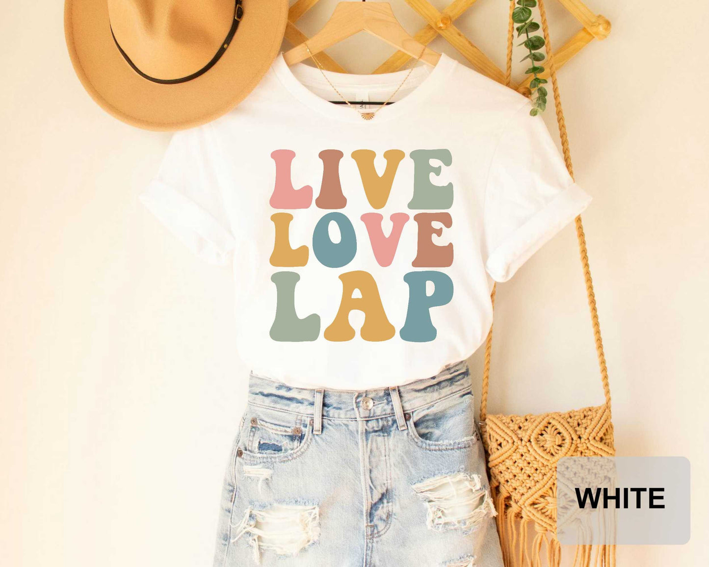 Live Love Lap Shirt Swimming Lover Swim Team Clothing Swimmer Shirt Gift for Swimming Coach Shirt