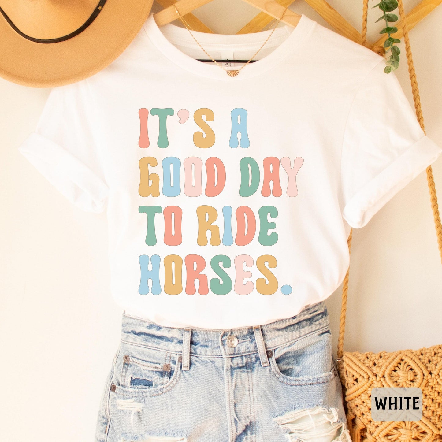 Country Shirt It’s A Good Day To Ride Horses Shirt Animal Lover Shirt Cowgirl Shirt Farm Animal Shirt