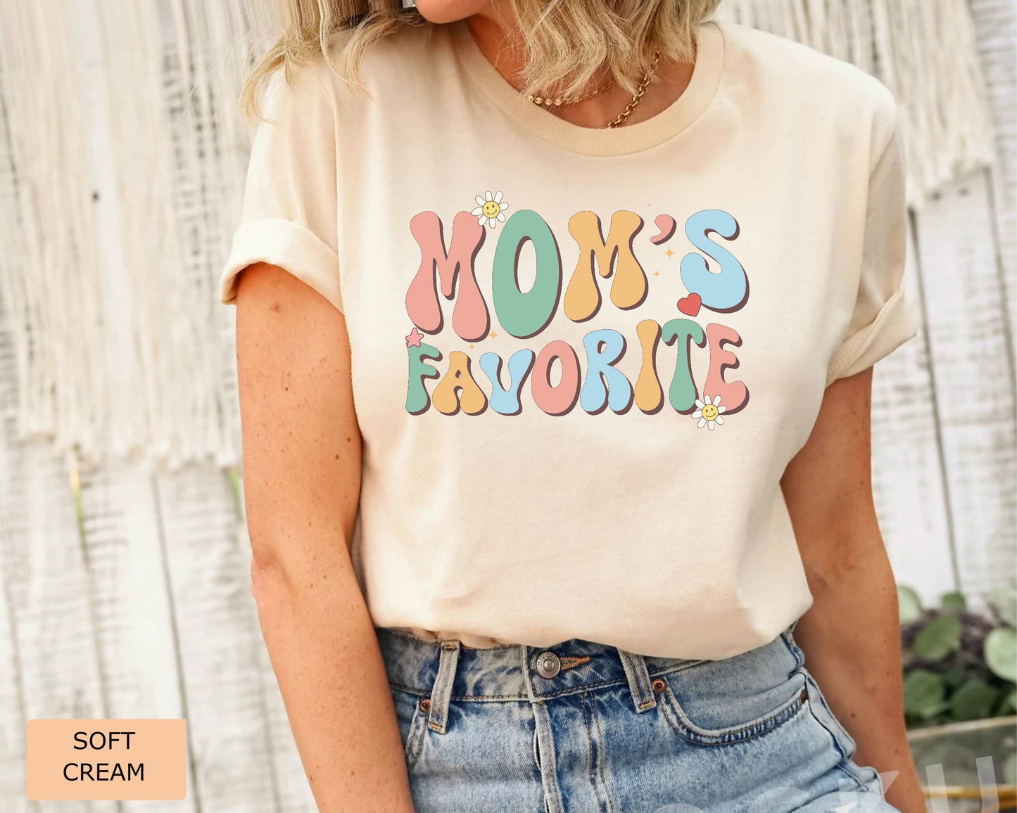 Mom’s Favorite Shirt Mama’s Favorite Daughter Shirt Funny Daughter Shirt Gift For Best Child Shirt