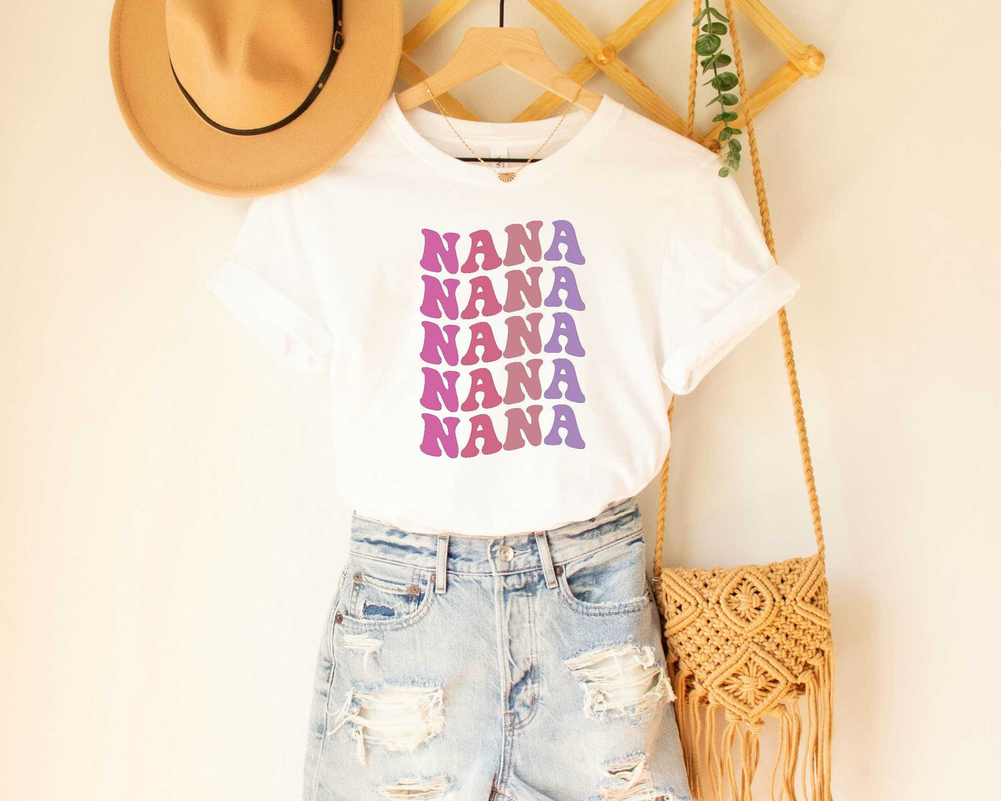 Retro Nana Shirt Vintage Nana Shirt New Nana Gift Nana Boho Shirt