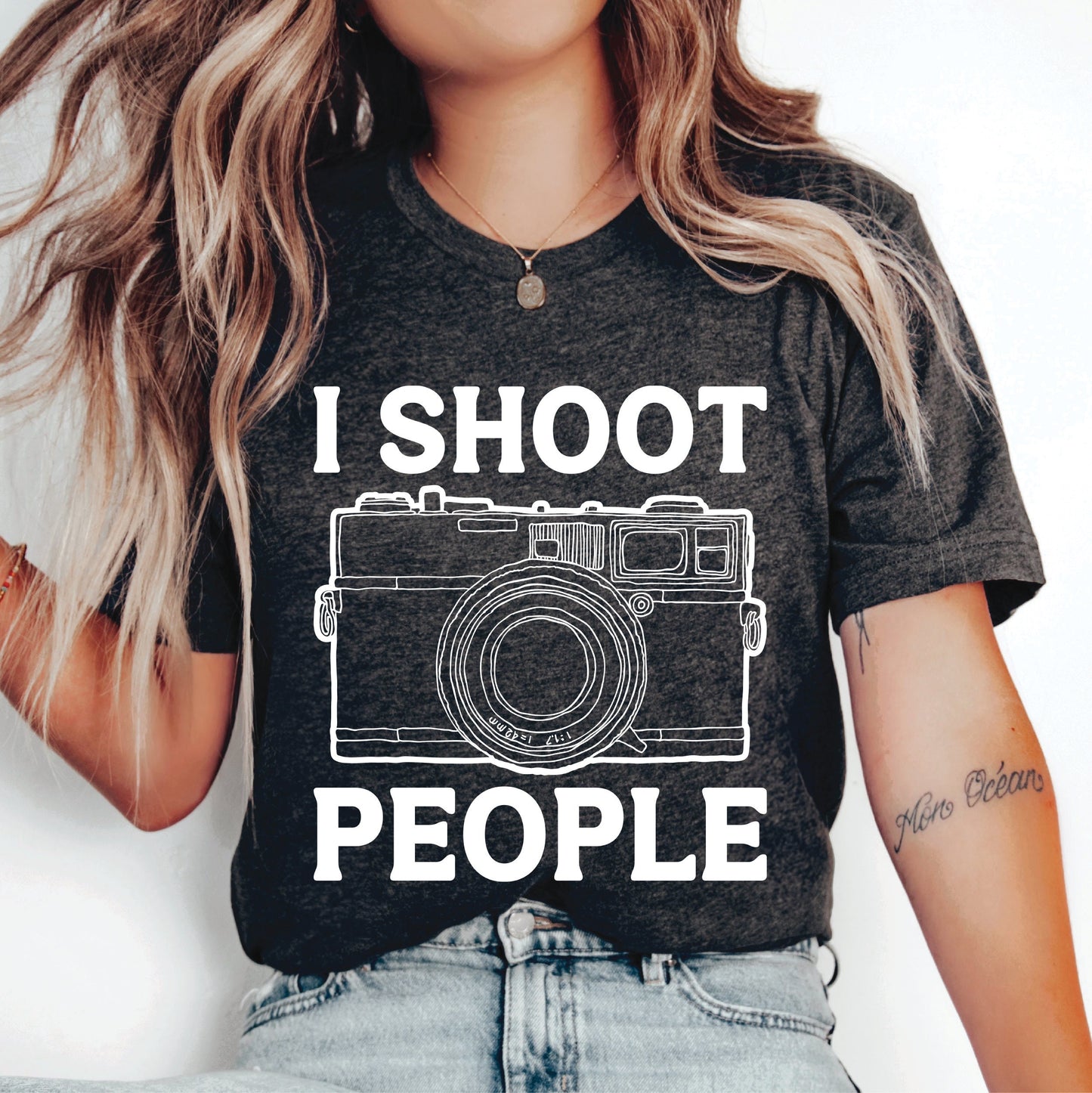 Funny Quote Photographer Shirt I Shoot People Shirt Gift For Photographer Camera Lover Shirt Mom Photographer Shirt