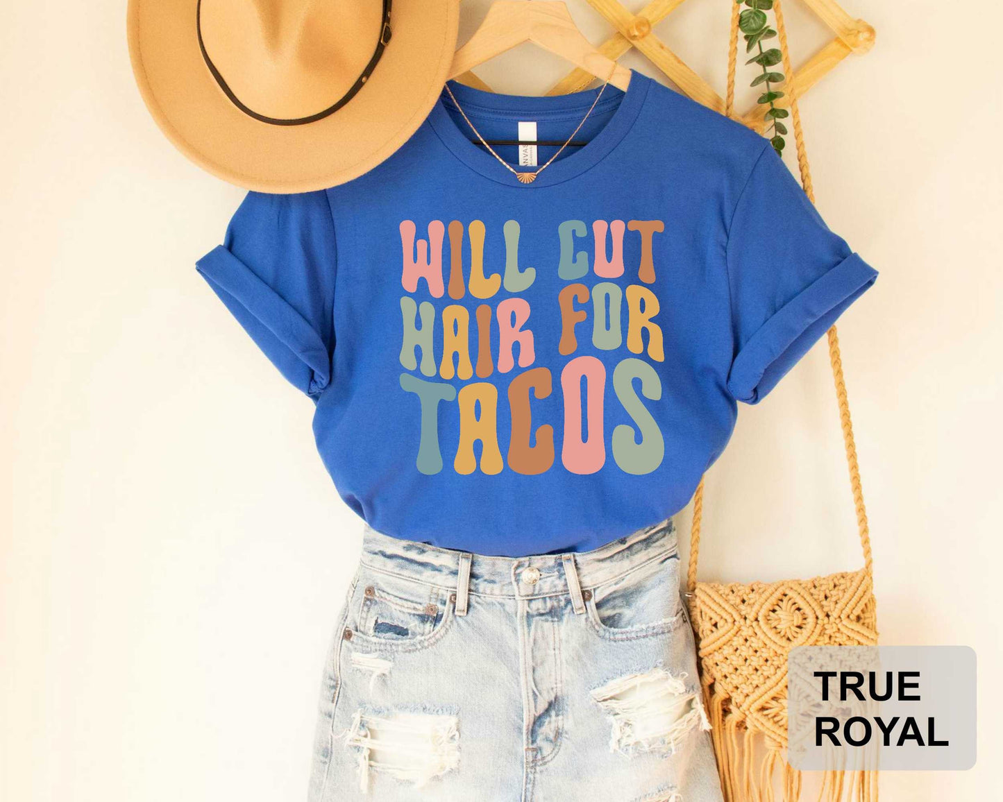 Hair Stylist Shirt Hairdresser Shirt Will Cut Hair For Tacos Funny Hairstylist Shirt Beauty Salon Wear