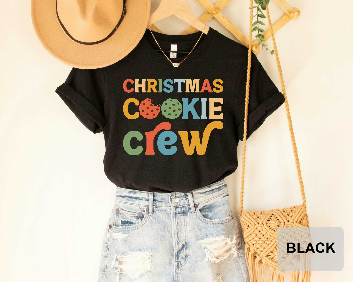 Christmas Cookie Crew Shirt Cookie Lover Gift Cookie Matching Family Shirts Baking Crew Shirt