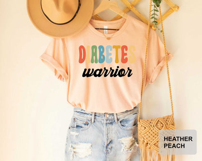 Diabetes Warrior Shirt Type 1 Diabetes Shirt Support Diabetic Shirt  Diabetes Awareness Shirt Diabetes Month Shirt